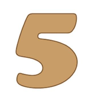 Numero 5 cooper mini 4 x 6 cms.-5C