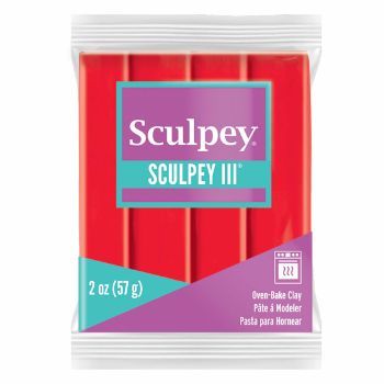 583 arcilla polimerica sculpey iii s302 rojo fuerte 57 g.-AP0000