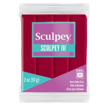 083 arcilla polimerica sculpey iii s302 rojo 57 g.-AP0008