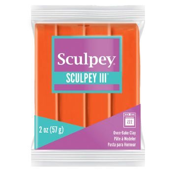 1634 arcilla polimerica sculpey iii s302 naranja pura 57 g.-AP0010