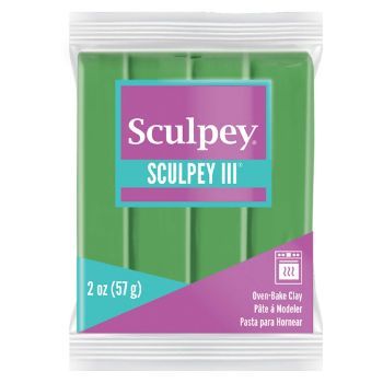 1628 arcilla polimerica sculpey iii s302 verde valnita 57 g.-AP0011