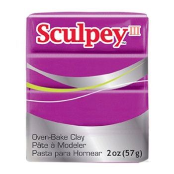 1112 arcilla polimeri scul iii s302 perla fucsia 57 g-AP0012