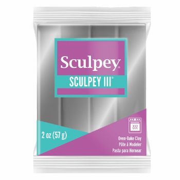 1130 arcilla polimerica sculpey iii s302 plata 57 g.-AP0013