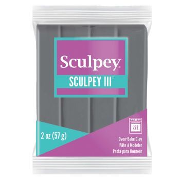 1645 arcilla polimerica sculpey iii s302 gris elefante 57 g.-AP0029