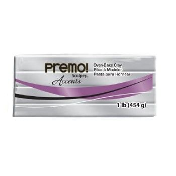 5129 arcilla polimerica premo sculpey pe1 plata 454 g.-AP0061