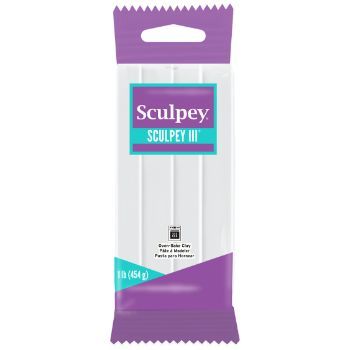 001 arcilla polimerica sculpey iii s31 blanco 454 g.-AP0064
