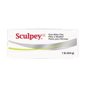 001 arcilla polimerica sculpey iii s31 blanco 454 g.-AP0064