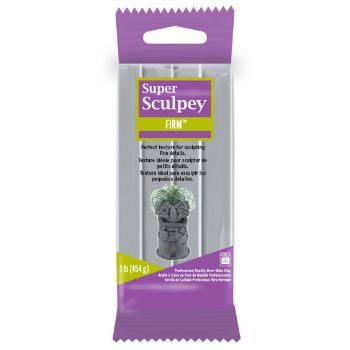 Arcilla polimerica sculpey firm ss1 sculpt gris 454 g-AP0067