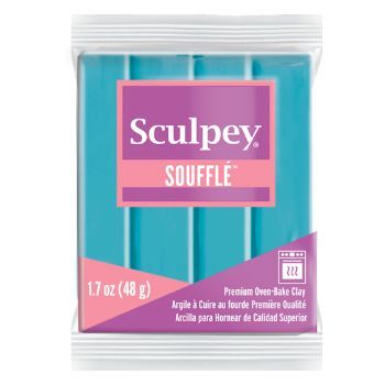 Su6652 arcilla polimerica sculpey souffle azul claro p-AP0210