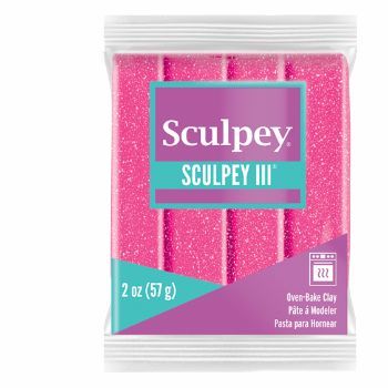 Arcilla polimerica sculpey iii  s302 558  rosa brilla 57 g.-AP0287