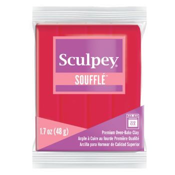 Sculpey souffle 6004   frambuesa / raspberry 48.2 gramos-AP0315
