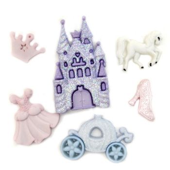 Boton decorativo 4670 happil ever after-BD0027