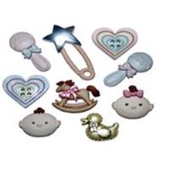 Boton decorativo 640 oh baby!-BD0053