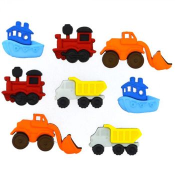 Boton decorativo 4243 things that go zoom-BD0089