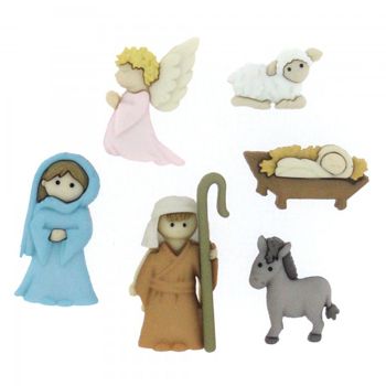 Boton decorativo 7473 nativity-BD0162