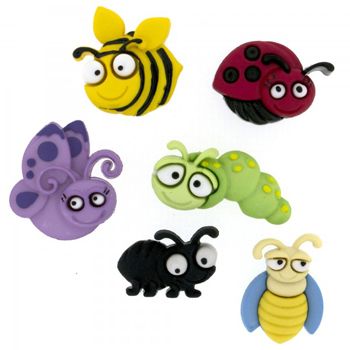 Boton decorativo 6551 bug eyed-BD0166