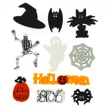 Boton decorativo 2178 halloween-BD0201