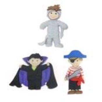 Boton decorativo 7471  ghoulies and ghosties boy-BD0240