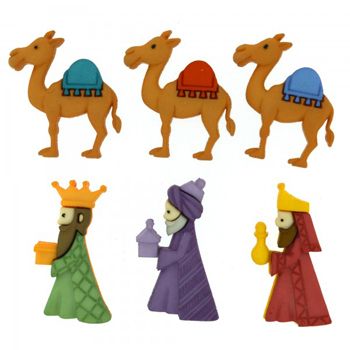 Boton decorativo 8048 we are three kings-BD0305