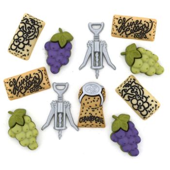 Boton decorativo 6953 uncorked-BD0318