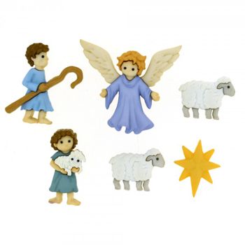 Boton decorativo 8816 the good shepherd-BD0348