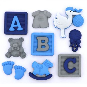 Boton decorativo 4749 new arrival boy-BD0359