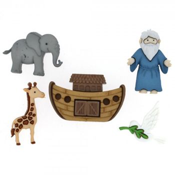 Boton decorativo 8975 noahs ark-BD0382