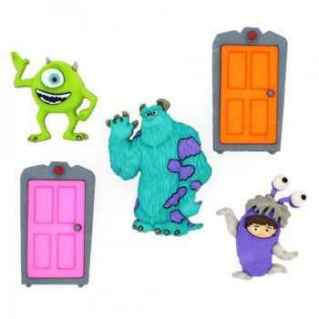 Boton decorativo 7734 monster inc disney-BD0434