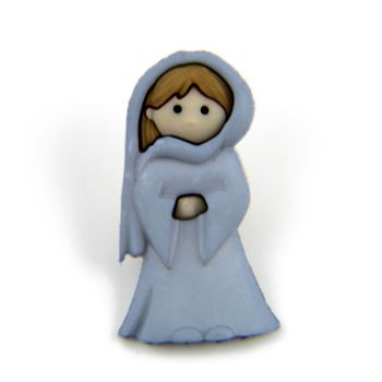 Boton maria navidad 1 pieza-BG0040