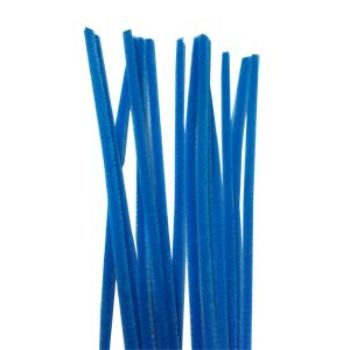 Chenille azul turquesa  100 pzas.-CH0004