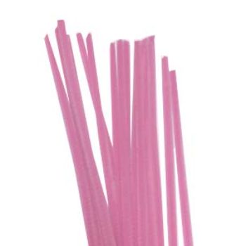 Chenille rosa baby  100 pzas.-CH0005