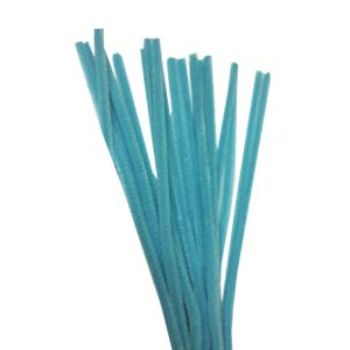 Chenille azul baby  100 pzas.-CH0014