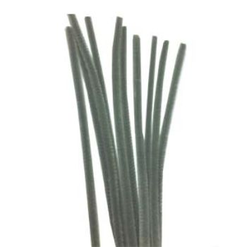 Chenille gris  100 pzas.-CH0020