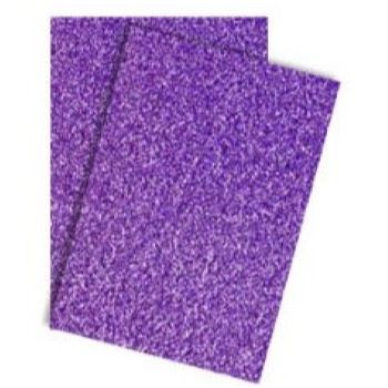 124 foam carta diamantado morado confetti-FO0310
