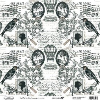 00098 papel tipo servilleta/decoupage 68grs-HP0098