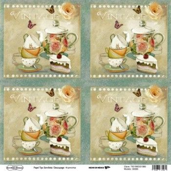 00099 papel tipo servilleta/decoupage 68grs-HP0099