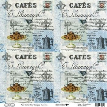 00104 papel tipo servilleta/decoupage 68grs-HP0104