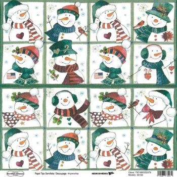 00108 papel tipo servilleta/decoupage 68grs-HP0108