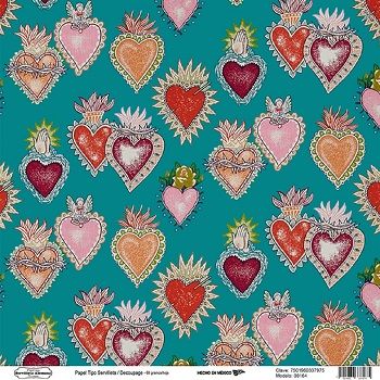 00164 papel tipo servilleta/decoupage 68grs-HP0164