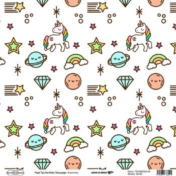 00166 papel tipo servilleta/decoupage 68grs-HP0166