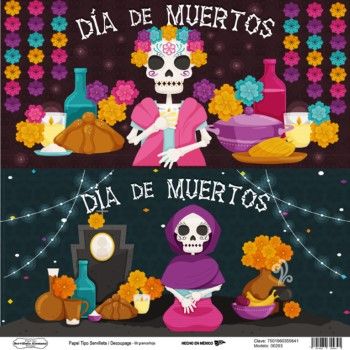 00203 papel tipo servilleta/decoupage 68grs-HP0203