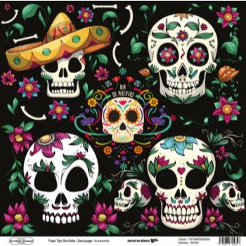 00204 papel tipo servilleta/decoupage 68grs-HP0204