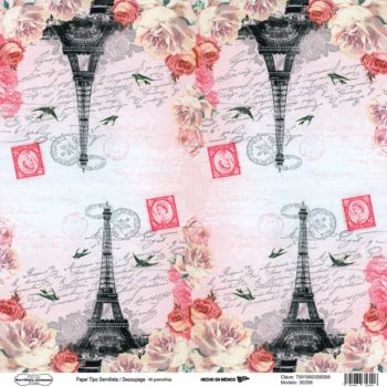 00206 papel tipo servilleta/decoupage 68grs-HP0206