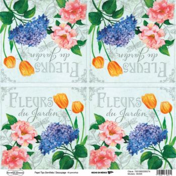 00208 papel tipo servilleta/decoupage 68grs-HP0208
