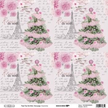 00216 papel tipo servilleta/decoupage 68grs-HP0216