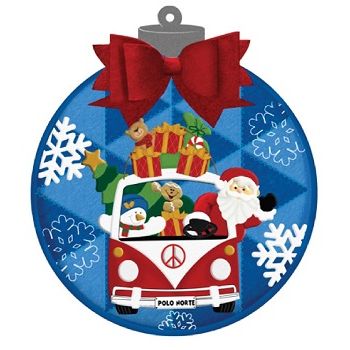 Kit k-720 esfera santa en combi en fieltro-KI0720