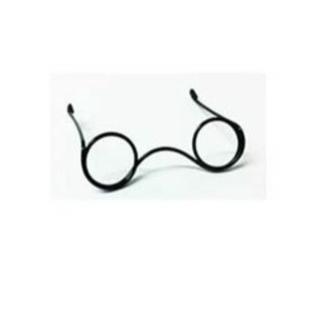 Lentes no.2 negro  7 cm-LN0002