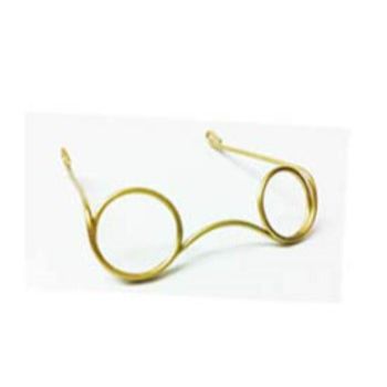 Lentes no.3 dorado  8 cm-LN0005