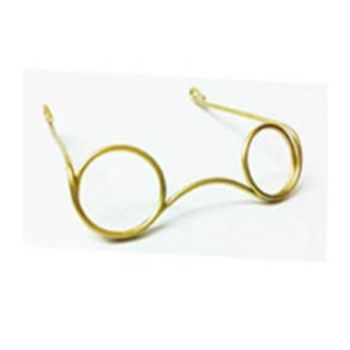 Lentes no.4 dorado  10 .5 cm-LN0007