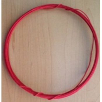 Alambre forrado rojo 3.5 mts.-MA0356